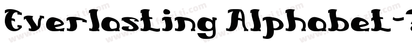 Everlasting Alphabet字体转换